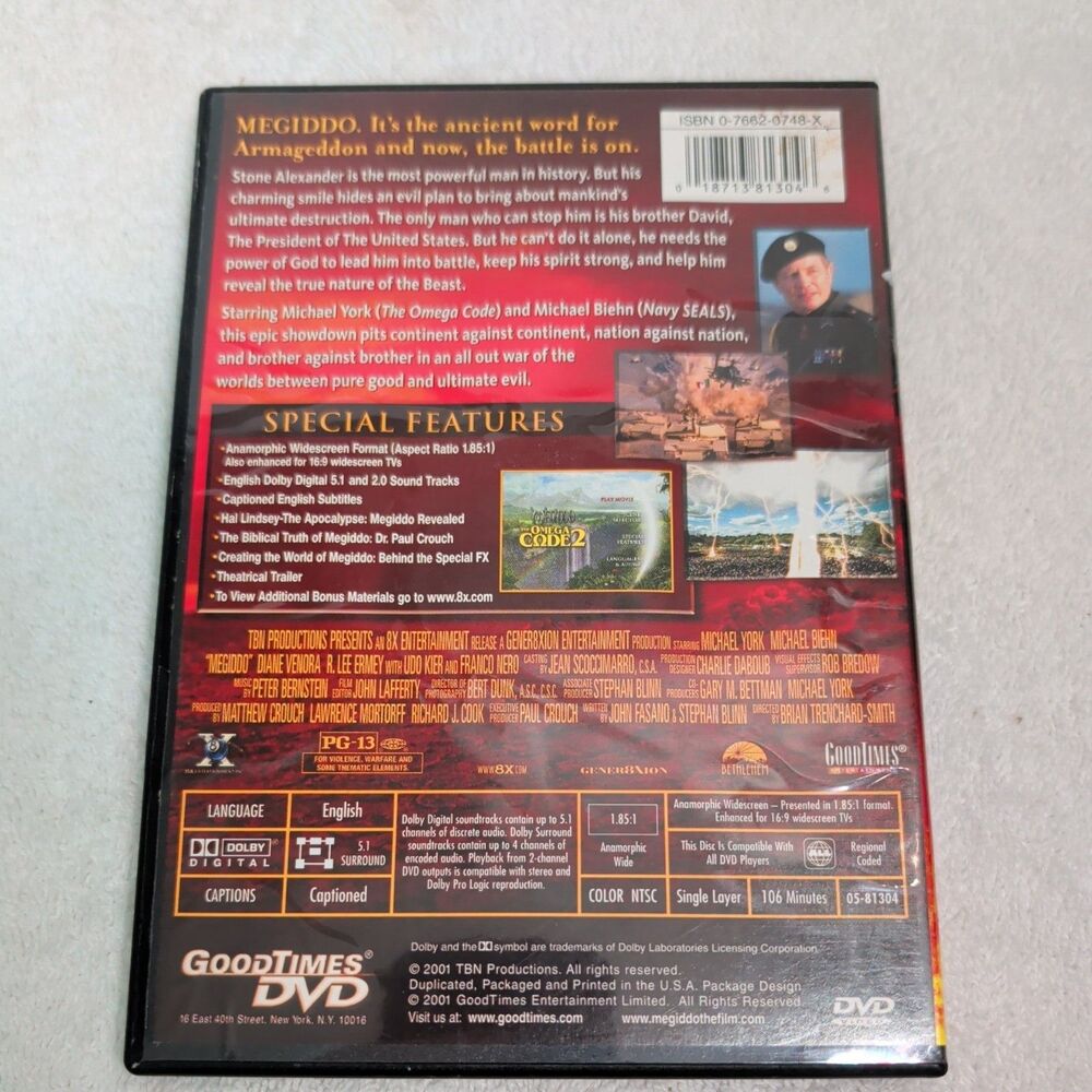 Megiddo - Omega Code 2 DVD - Picture 2 of 3